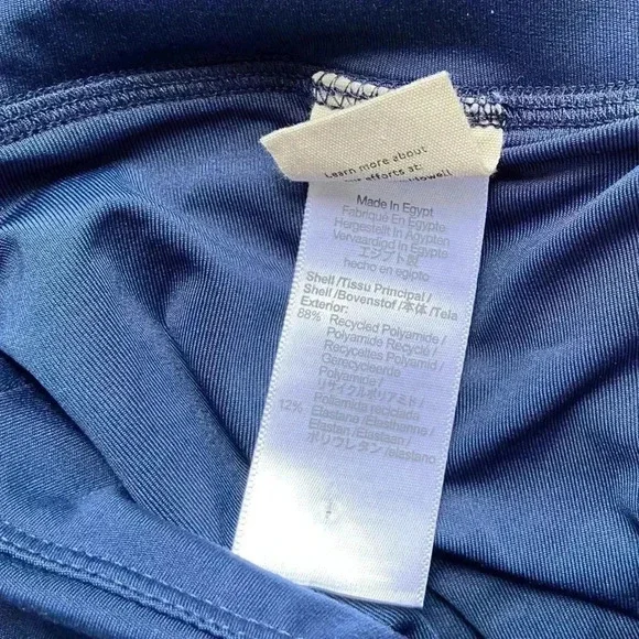 Madewell MWL Running Shorts Navy - Picture 6 of 7